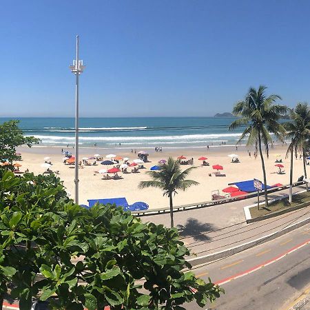 Apto Enorme Pe Na Areia, Vista Linda C/ Academia E Sauna Guaruja Exterior photo